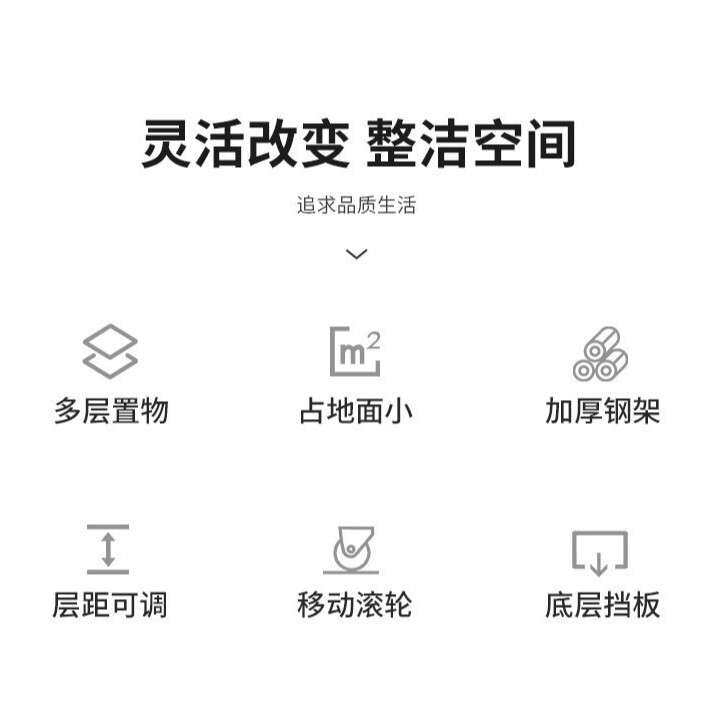 可移动办公室落地打印机置物架多层收纳书架带轮小型电脑主机托架