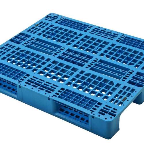 1210网格川字托盘上货架立体仓储拖盘川字型物流叉车塑胶卡板