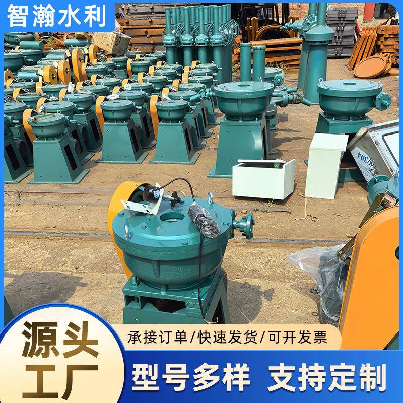 手摇式螺杆启闭机1T手摇两用启闭机快速卷扬式启闭机河道限流闸门