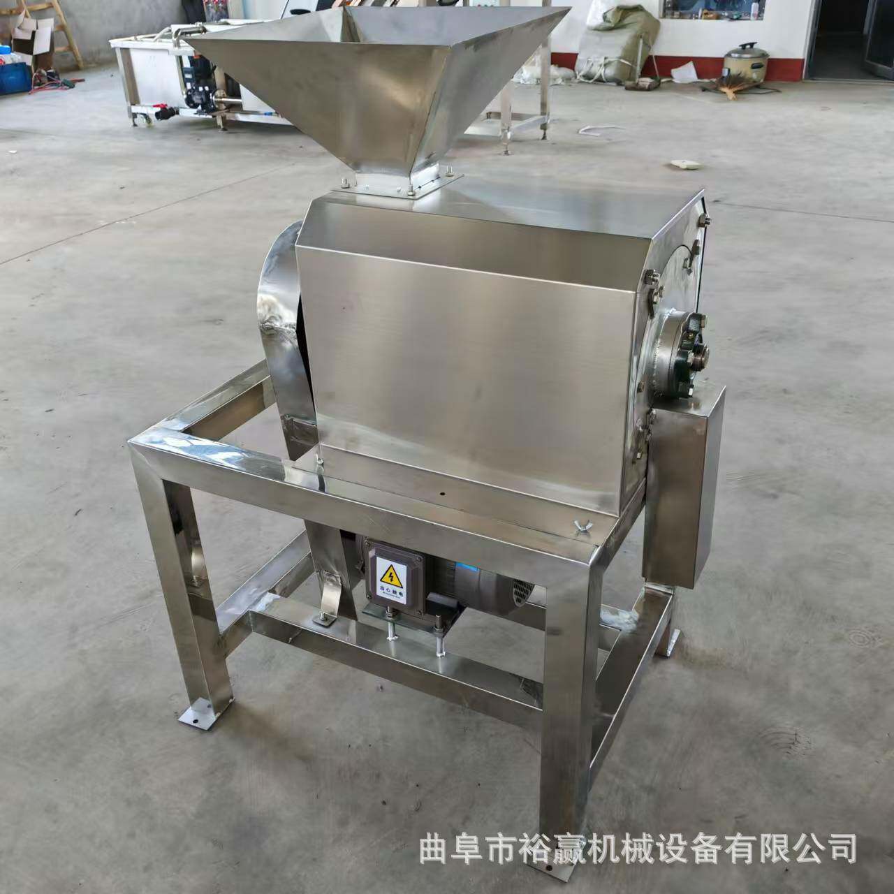 芒果去核打浆机橙子芒果加工出浆机大产量金桔番茄去皮打浆机