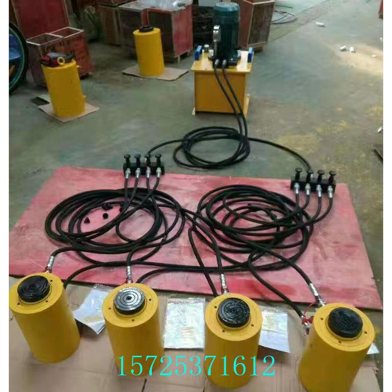 液压油缸千斤顶50吨100吨多型号顶管机实验千斤顶可定做