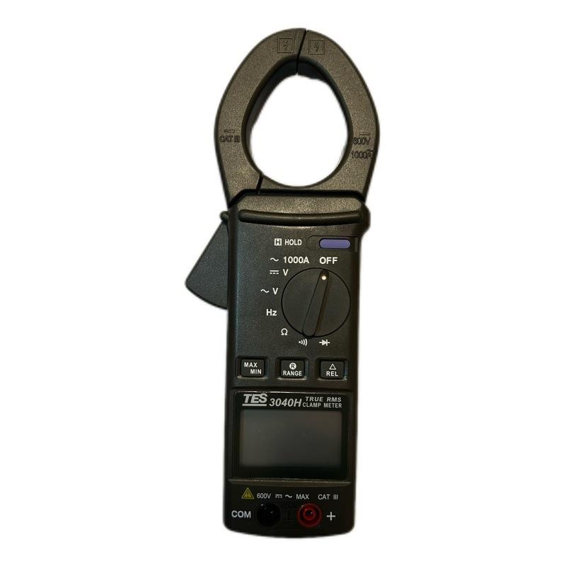 TES-3040H泰仕数字交直流电压钳形表高精度自动换挡数显钳形表