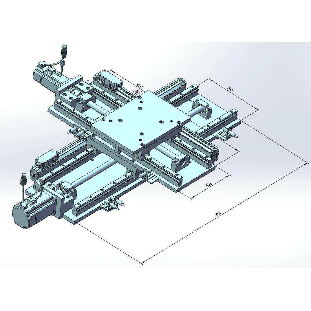 模组机械滑台自动化设备配套十字滑台三轴数控滑台设计制造