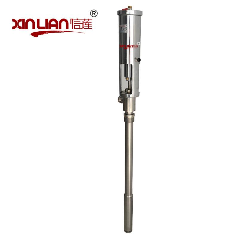 信莲高粘度气动柱塞泵FY1.2T-1气动浆料泵气动柱塞泵气动插桶泵