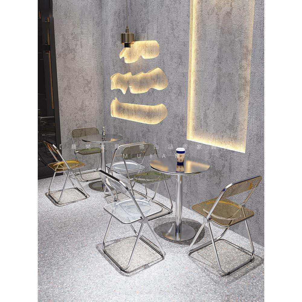 A8L网红工业风咖啡厅不锈钢桌椅组合商用奶茶甜品小吃店透明折叠,鲜花速递/花卉仿真/绿植园艺,割草机/草坪机,淘宝优惠券,粉丝福利购,淘宝优惠卷