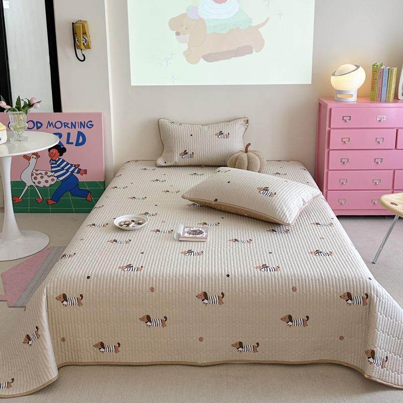 四季通用双面全棉简约绗缝夹棉床盖三件套防滑榻榻米纯棉加厚床单,鲜花速递/花卉仿真/绿植园艺,割草机/草坪机,淘宝优惠券,粉丝福利购,淘宝优惠卷