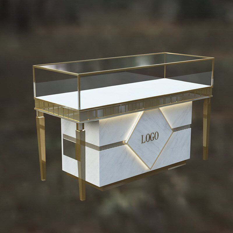 珠宝展示柜首饰饰品柜柜台品陈列架精品玻璃柜子商用店铺展柜