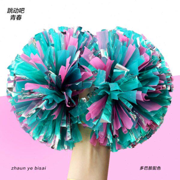 啦啦花球拉拉队手花比赛运动会健美操道具手柄拉拉花啦啦操专业