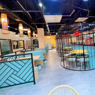 卡座沙发实木桌椅火锅店酒吧餐饮西餐厅饭店半圆靠墙卡座定制商用