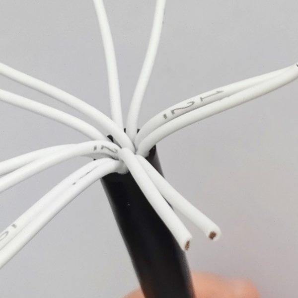 RVV12芯多平方护套线 12*0.75平方多芯电缆 纯铜芯软电缆 连接线