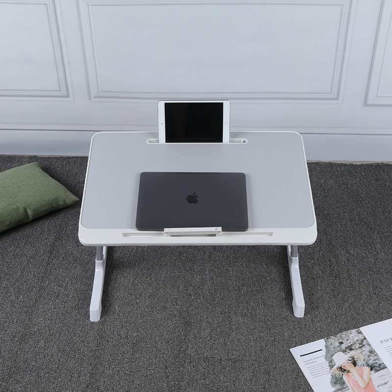 厂家现货懒人床上桌 学生宿舍简易学习桌 N6折叠办公电脑桌