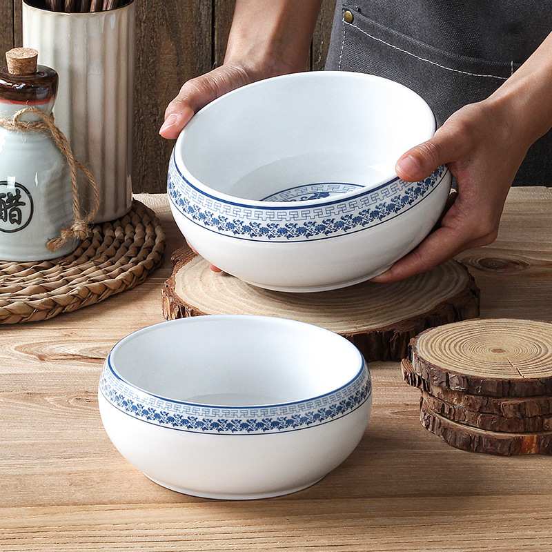 台德餐具密胺小碗仿瓷塑料碗汤碗饭碗韩式料理碗钵碗圆碗商用菜碗