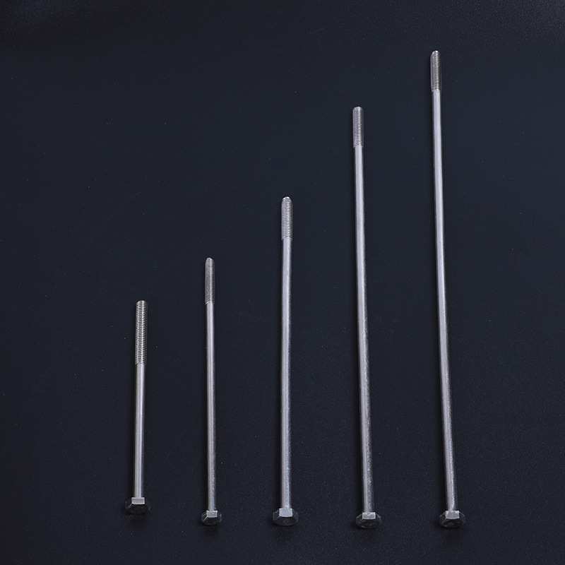 厂家  不锈钢外六角法兰面螺丝外六角加长螺丝螺栓