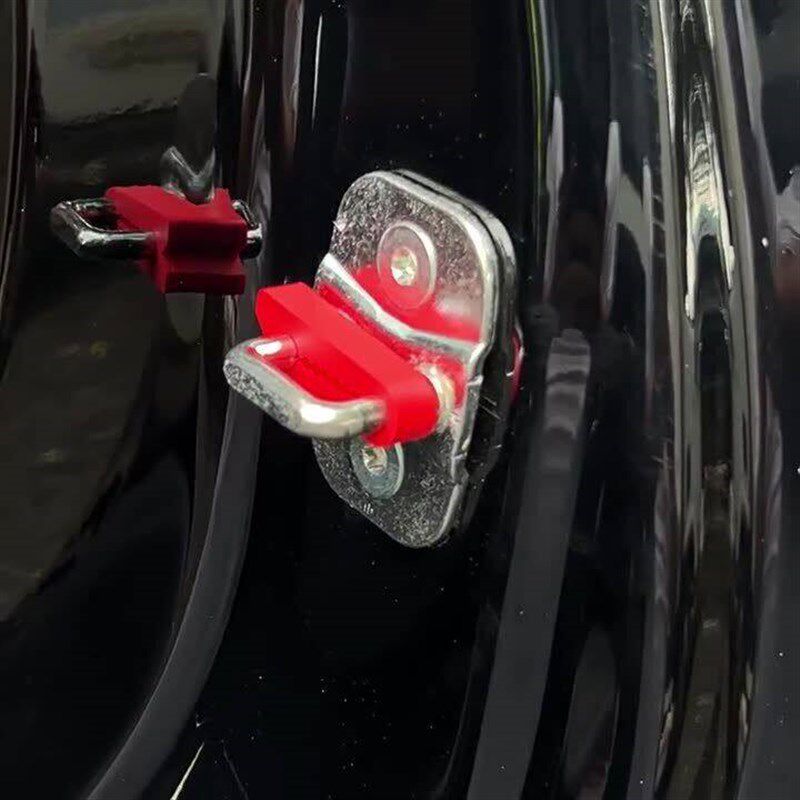 车门减震缓冲垫汽车防撞条后视镜保险杠胶条胶墩加厚W关门防震垫
