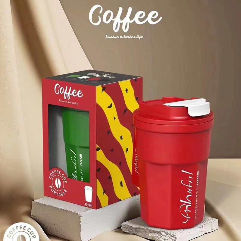 免费定制刻字印logo316不锈钢咖啡保温杯男女礼品杯广告随手水杯,餐饮具,定制/广告杯,淘宝优惠券,粉丝福利购,淘宝优惠卷