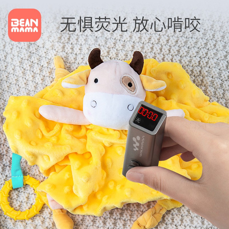 安抚巾婴儿可入口睡眠宝宝睡觉抱玩偶可啃咬婴幼儿童标签手偶玩具