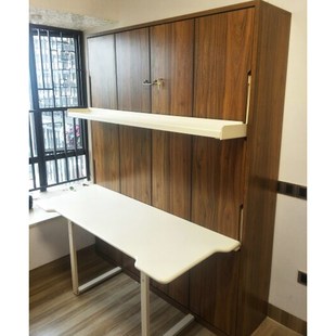 电动多功能客厅隐形床折叠床小户型壁床壁柜床墙床翻板床五金配件