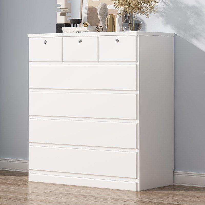 实木斗柜奶油风卧室床尾柜大容量简约收纳柜客厅靠墙抽屉柜五斗柜,住宅家具,斗柜,淘宝优惠券,粉丝福利购,淘宝优惠卷