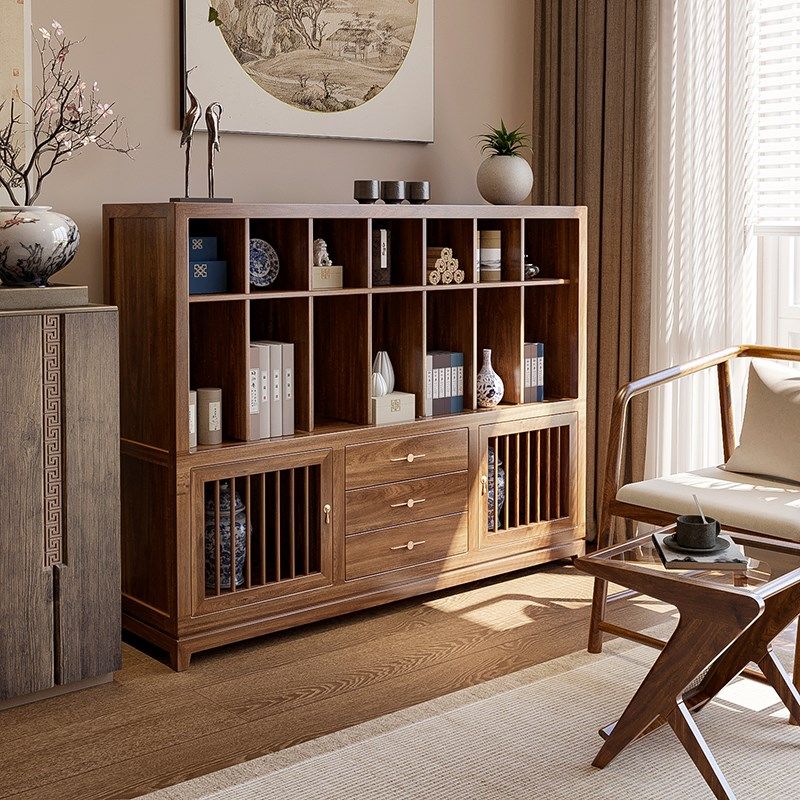 中式餐边柜实木玄关柜储物柜靠墙柜收纳柜门厅隔断柜茶叶柜展示柜,住宅家具,餐边柜,淘宝优惠券,粉丝福利购,淘宝优惠卷