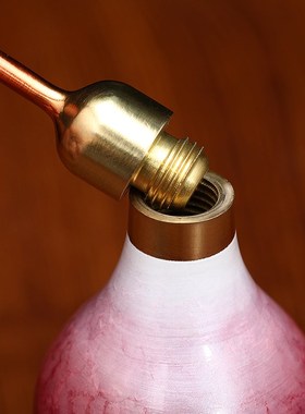 紫气东来彩铜开口葫芦摆件招财客厅酒柜玄关装饰乔迁新居礼品