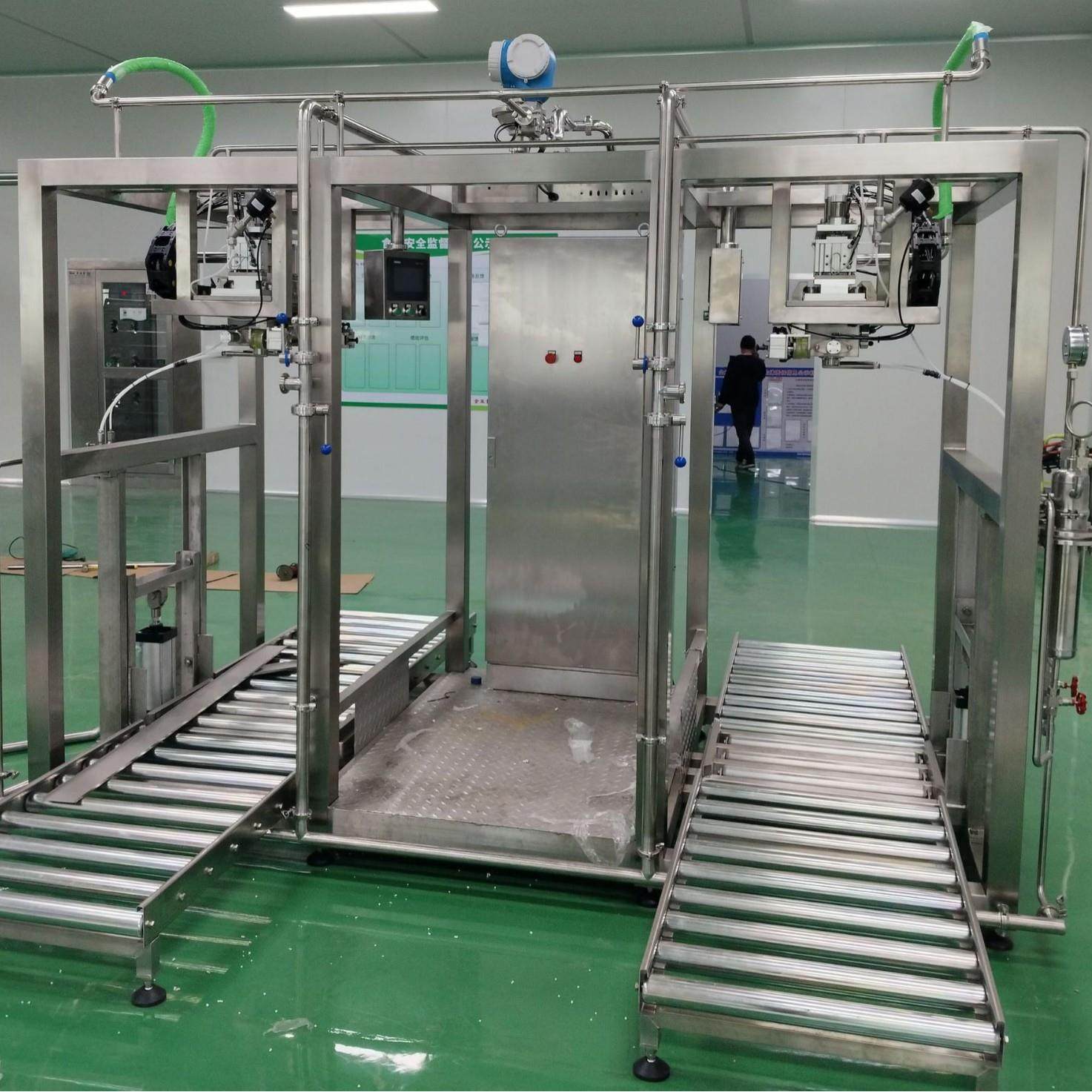 无菌大袋灌装机双头无菌灌装机大袋灌装机果汁果酱灌装机