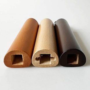 专业锅具手柄炒锅通用木柄配件平底锅煎锅木把手榉木柄锅把手