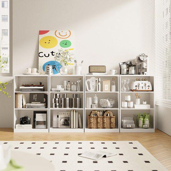 红薯爆款组合格子展示柜一体靠墙落地多层书架客厅书柜钢制置物架,住宅家具,家用陈列柜,淘宝优惠券,粉丝福利购,淘宝优惠卷