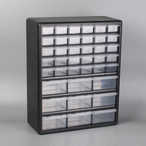 简约壁挂式桌面收纳箱耐用分格长方形零件置物架抽屉式多层整理盒,收纳整理,首饰盒,淘宝优惠券,粉丝福利购,淘宝优惠卷