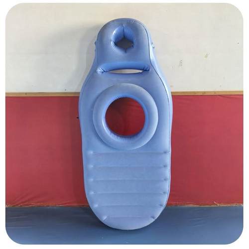 充气孕垫环保PVC妇孕床垫垫趴凹型植绒加厚室内户外通YH-1009用垫