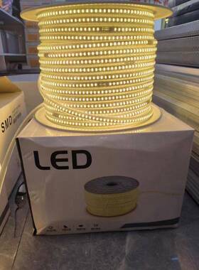 LED2835灯带22V无导线包胶免驱灯带28305动120灯户外防高压工水程