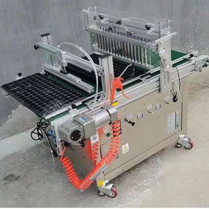 全自动穴盘育苗播土种机针吸EDV式穴育盘覆压穴点播苗机育苗盘播