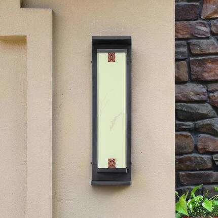 太阳能壁防水现代简约墅大门灯两侧柱子灯院室工字壁灯外墙壁灯户