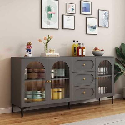 桌边柜现代简约客厅靠墙置物柜0010柜茶水酒柜家用边柜子收餐纳储