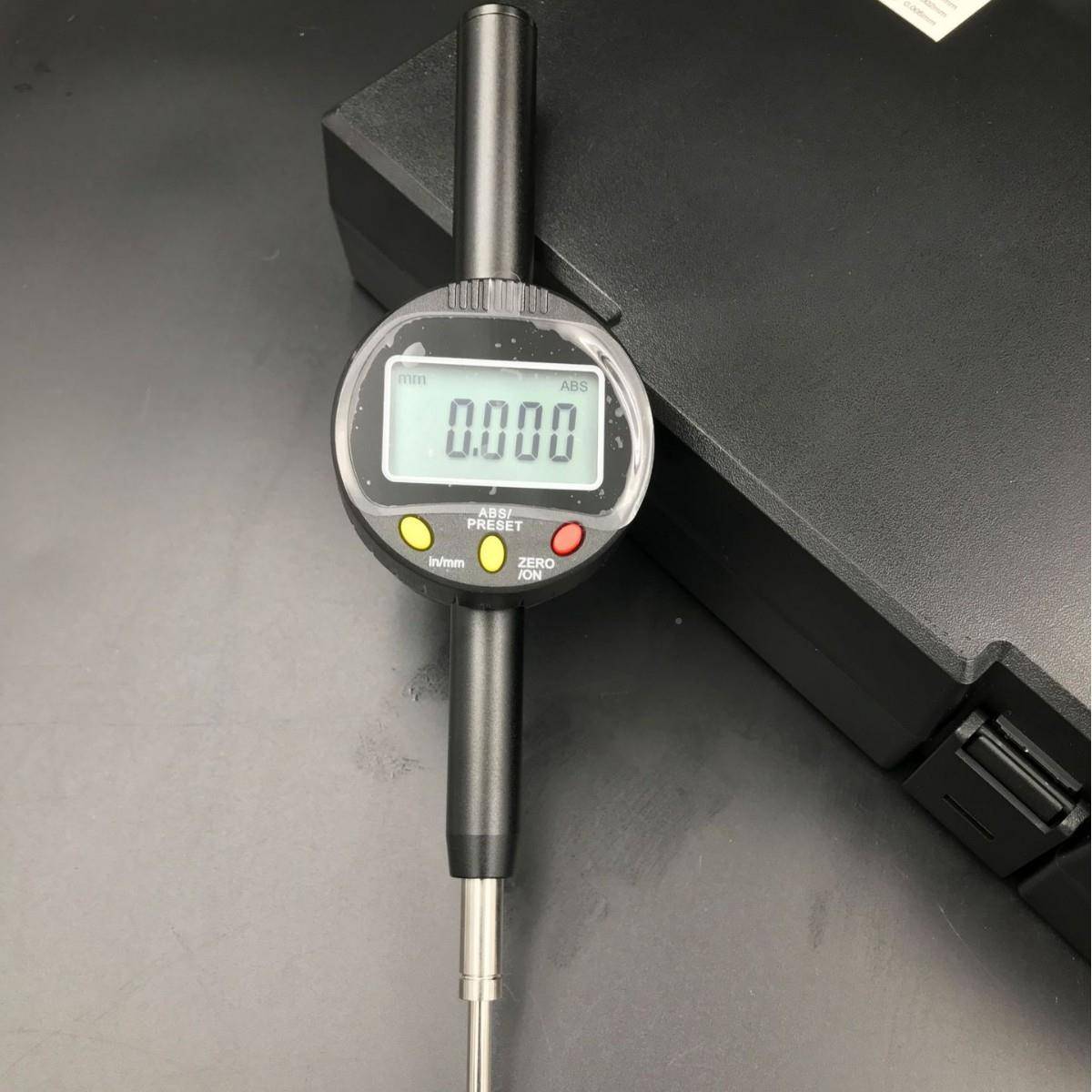 大量指程高端款数显深计电子数显百分表0-50mm度数字分700千表示
