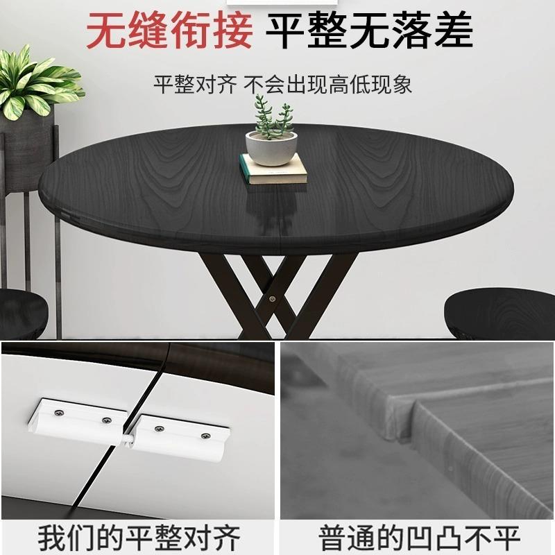 折叠子小圆桌餐桌家用户外折叠桌椅便桌携摆摊子咎械5375简桌易吃