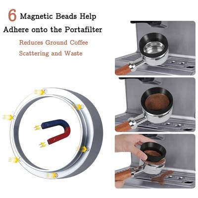 磁吸装粉针弹力刻度压粉网锤接布粉环片KVR套亚马逊热销