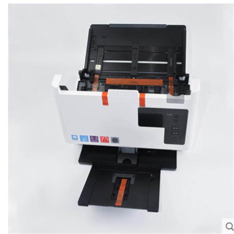 清华紫光Q400i双面自连续进纸扫描仪高描清速高A4动快速扫仪