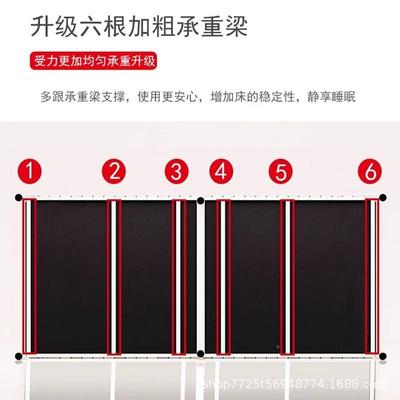 折成叠床单人午休办公室午家简VAH易睡便携用陪护人木板铁床收纳