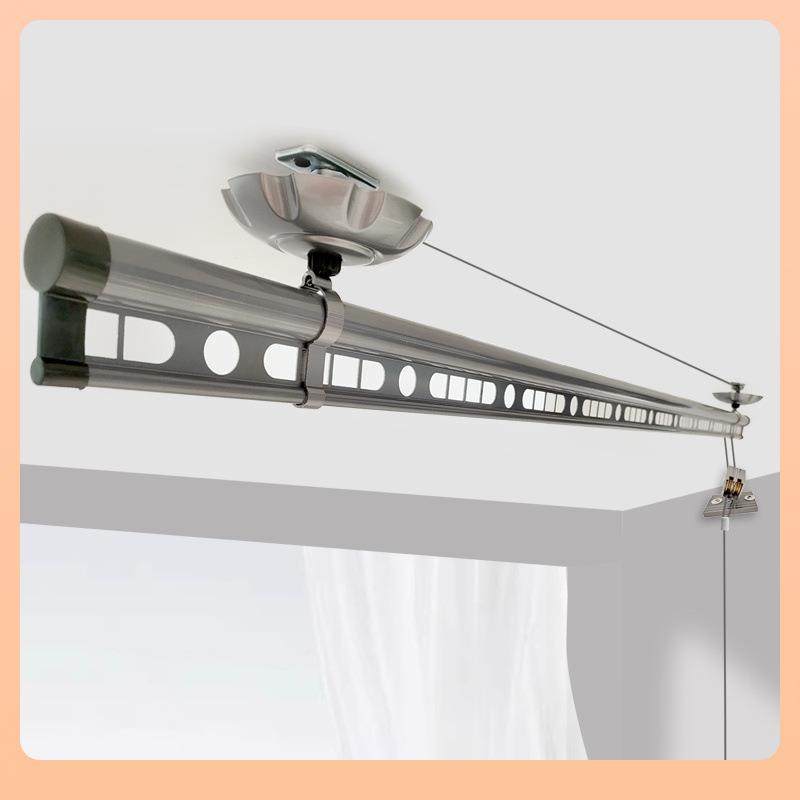 ◍晾衣杆配子件凉衣架杆此款只有杆子挂衣杆晒459升衣架杆无手摇降