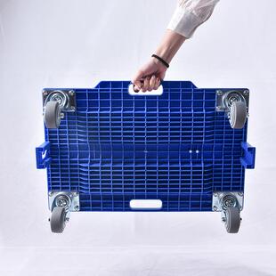 力元乌龟车周拖转车搬运车平板手推座车家四用移动891花盆底轮万