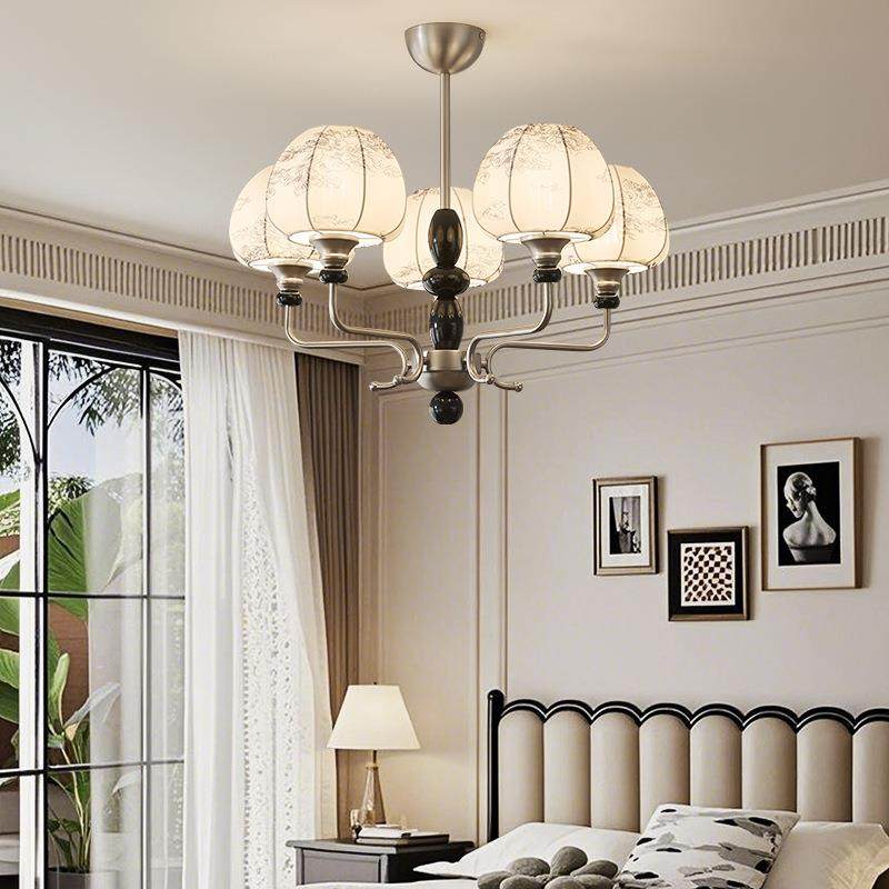 法式中古478风客厅灯复卧古手室美气式复古高端大工布艺灯罩餐厅,家装灯饰光源,智能吊灯,淘宝优惠券,粉丝福利购,淘宝优惠卷