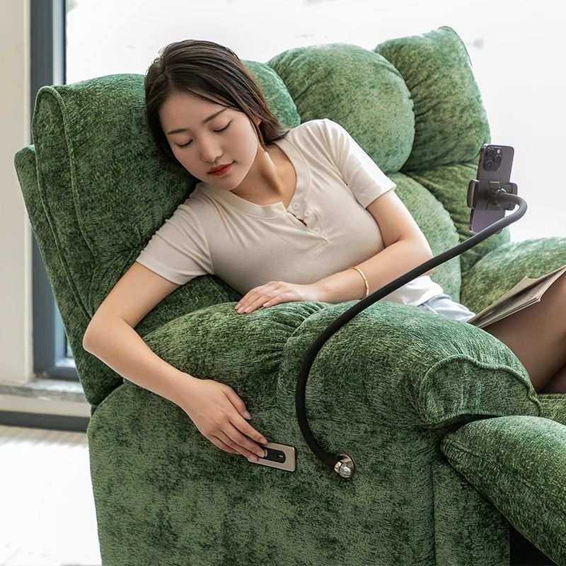 太空头等多功能单人沙发电动云朵摇椅客厅可睡可躺设计师懒人沙发