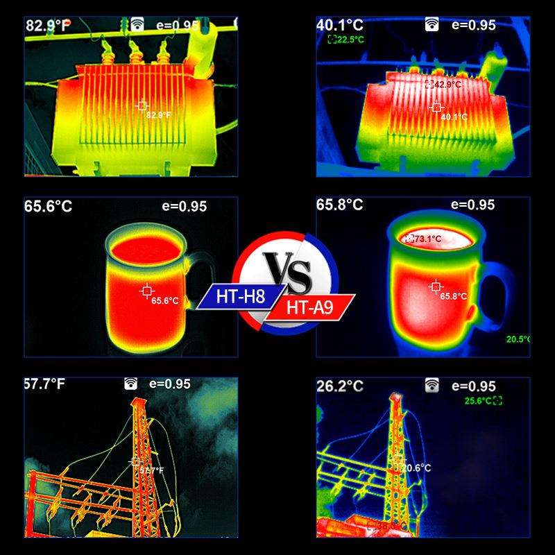 鑫思特手持红外热成像仪工业地暖测漏仪热像仪HT-H8/HT-A9/HT-19