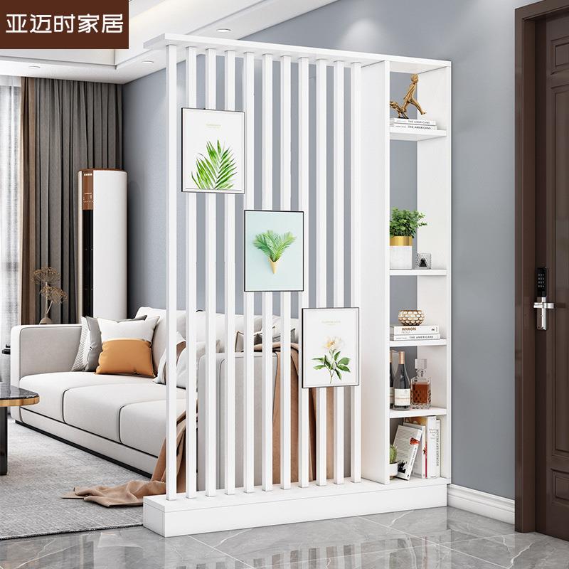 简约现代新中式小户型家用正对门屏风隔断玄关柜客厅进门遮挡