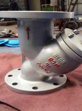 GL41H-40C DN65法兰Y型过滤器/排污阀管道过滤器