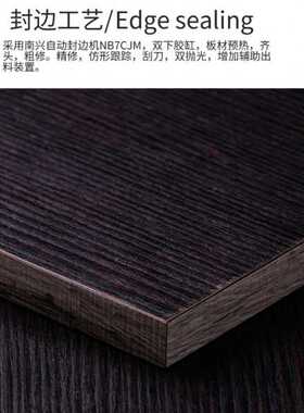 沈氏定制P2MDF吸塑一体成型桌面台面定制中密度纤维板碳纤维