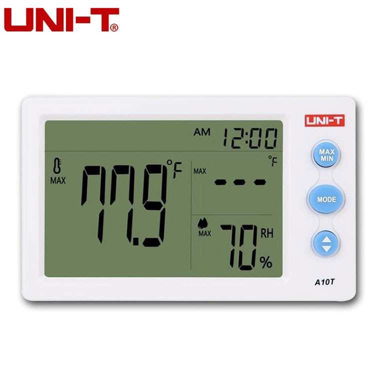 大屏温湿度计A10T/A12T/A13T高精度挂壁式室内外温数字检测计