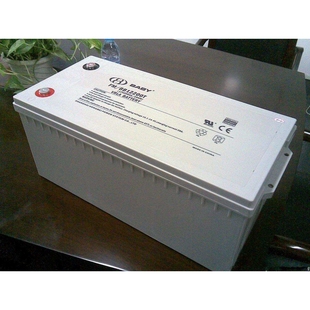 BATA鸿贝蓄电池FM 12v200ah免维护路灯12V200AH蓄电池 BB12200T