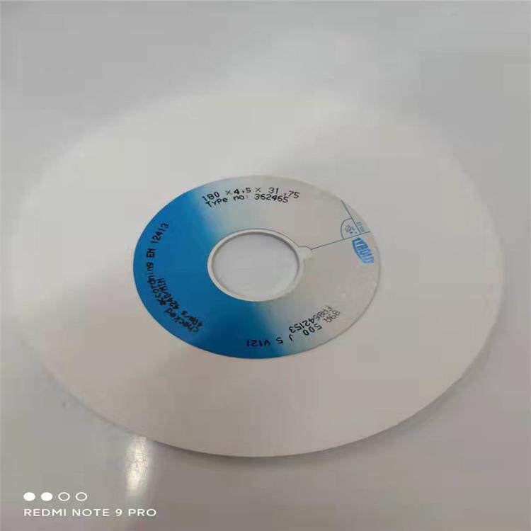 奥地利产泰乐利砂轮180x4.5x31.75mm粒度500J镜面抛光研磨砂