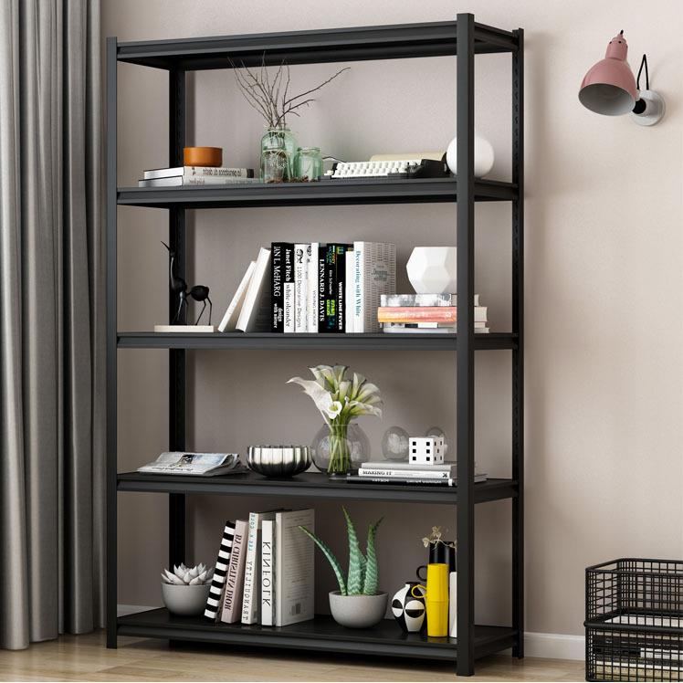 置物架不锈钢货架层架五层厨房家用仓储金属储物架柜烤箱架锅架